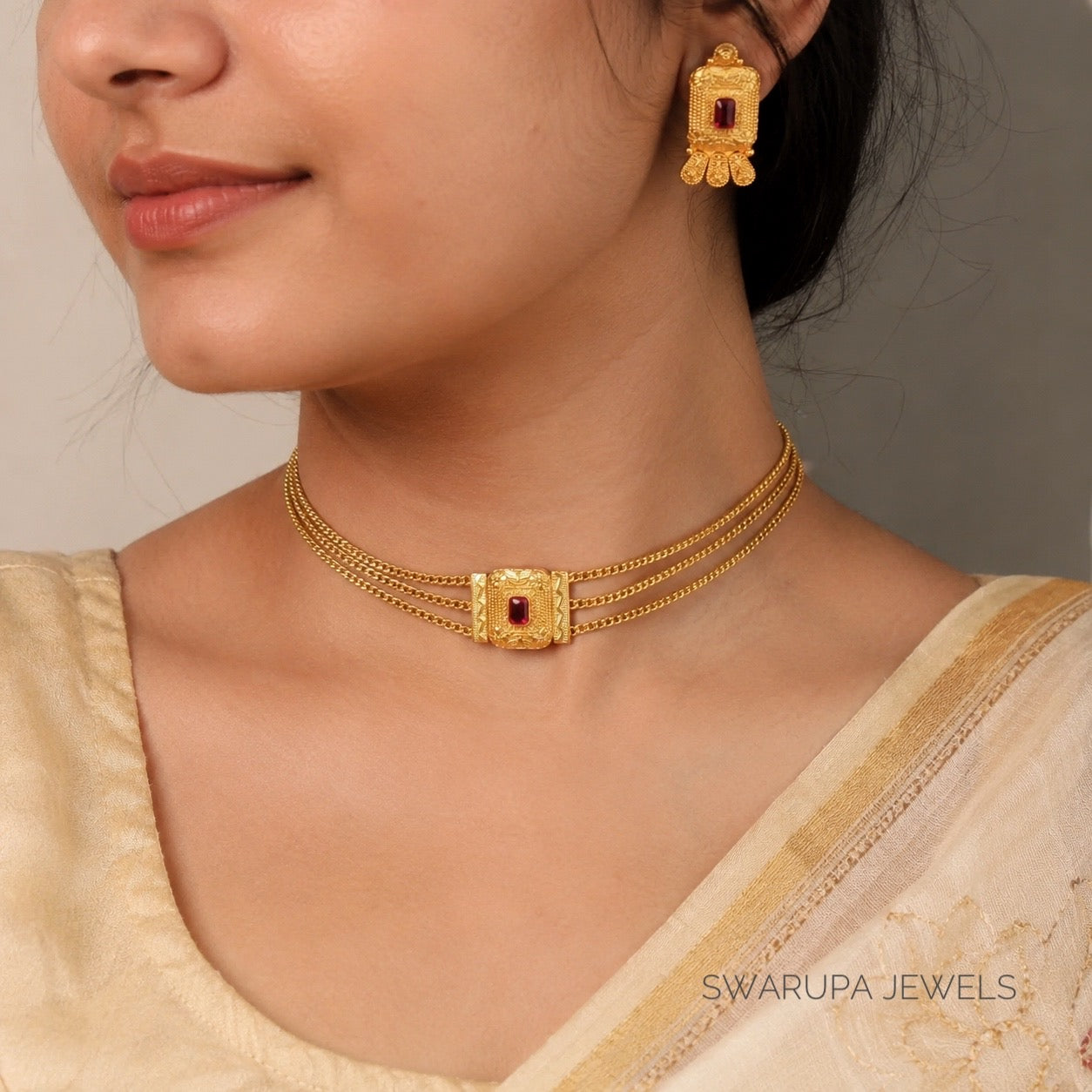 Mallika Choker Set