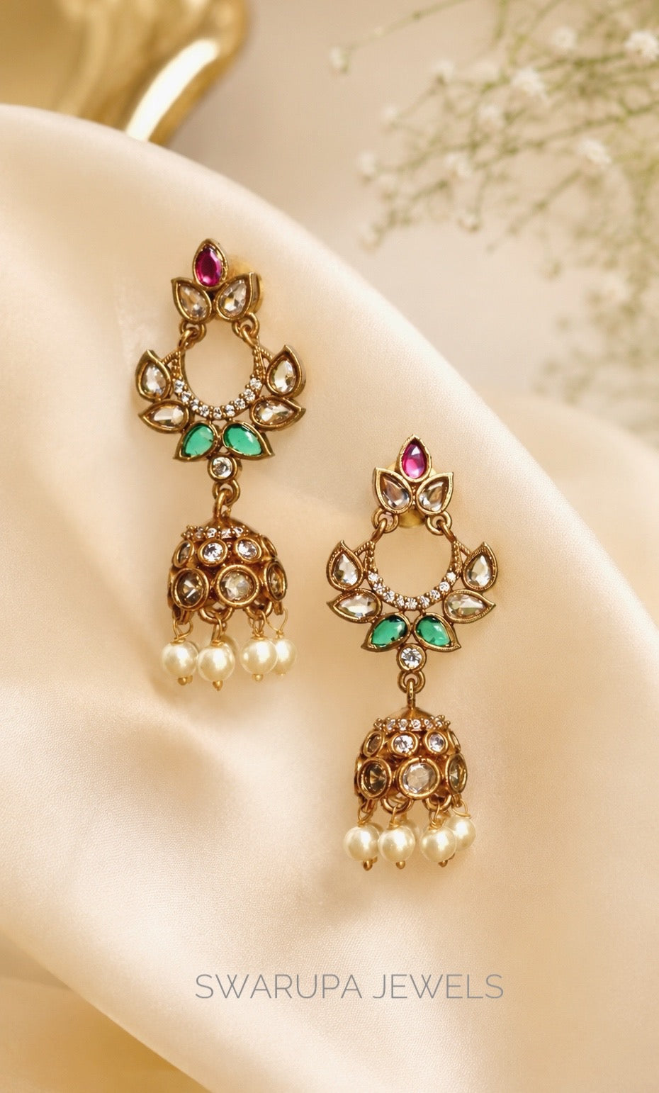 Pallavi Pearl Jhumka